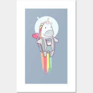 Space Unicorn! Posters and Art